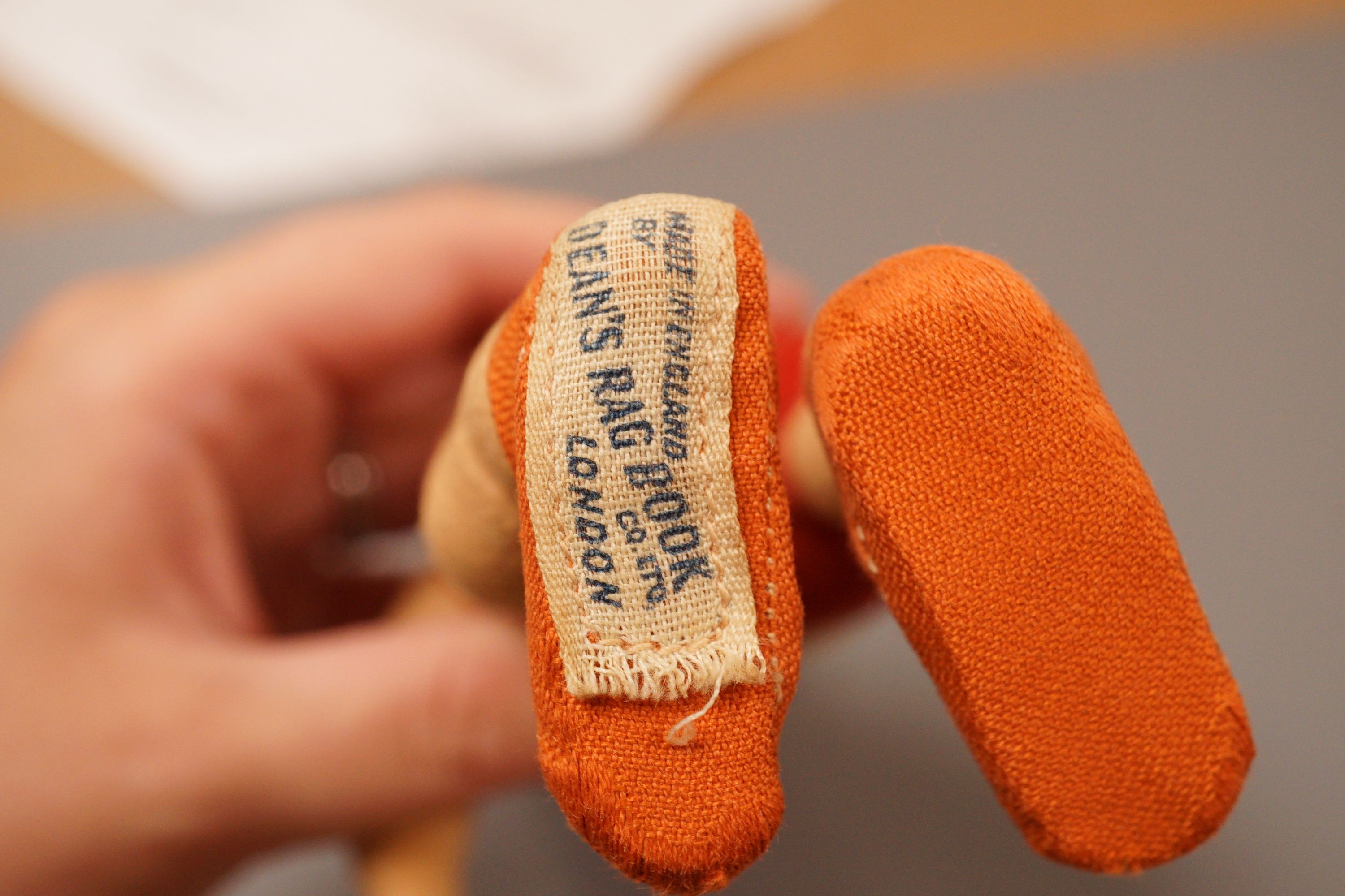 A rare Deans Rag book Henry doll, in original condition, c.1930, some slight staining to the face, 22cm